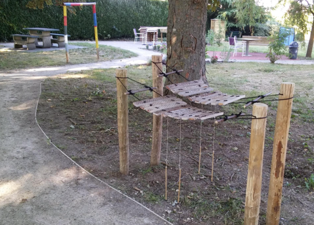 Instrument de musique de plein air pour jardin thérapeutique